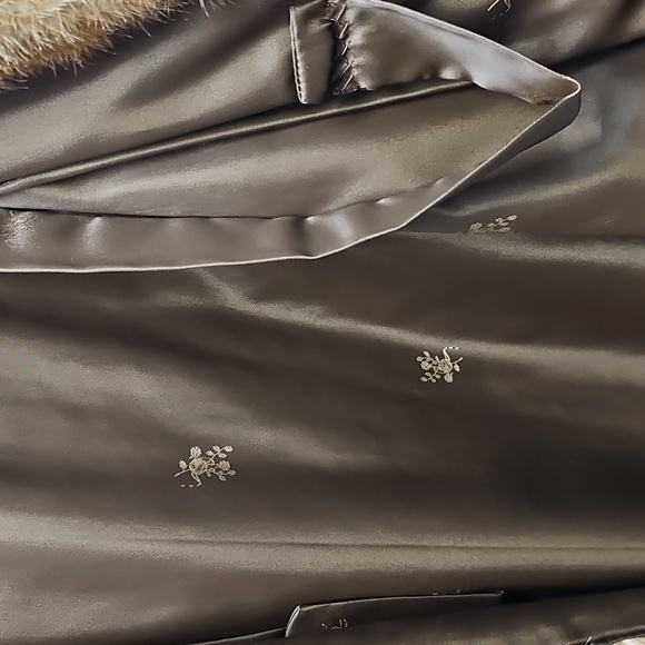 AUTHENTIC VINTAGE GLAM MOTTLE MINK FUR JACKET SIZE SMALL-MEDIUM - Picture 7 of 7